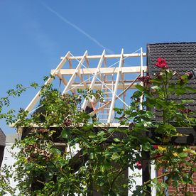 Giebel Verlängerung seitlich