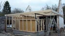 Restaurierung erste Bauphase