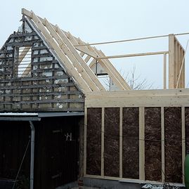 Restaurierung zweite Bauphase