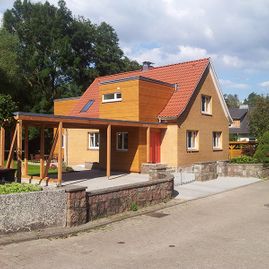 Wohnraumerweiterung Rückwärtige Giebel-Erweiterung, Dachgaube
